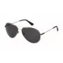 POLICE SPLL11-590302 Unisex Sunglasses - Black Frame, Grey Lens, UV400, 59mm