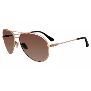 POLICE SPLL11-620H34 Unisex Sunglasses - Black/Havana Frame, Grey Lens, 62mm