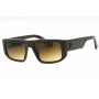 POLICE SPLL13M55073M Men's Rectangular Sunglasses - Black Frame Grey Lens 54/21/145 mm