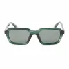 POLICE SPLL14-5309N6 Men's Sunglasses - Black Acetate Frame, Grey Polycarbonate Lenses, UV400 Protection, 53mm