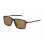 POLICE SPLL16-58V78X Men's Sunglasses Havana Brown Gradient Rectangular Acetate UV400