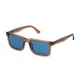 POLICE SPLP21E57805P Men's Havana Brown Polarized Sunglasses 57/20/145 mm