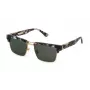 POLICE SPLP25-5507MR Men's Sunglasses - Black Frame Grey Mirrored Lens 55/17/145 mm