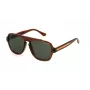 POLICE SPLP57-5506PQ Men's Sunglasses Black/Grey 55/17/145 mm
