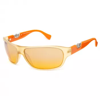 POLICE Unisex Pilot Aviator Sunglasses S1803M68JA1X Havana Brown 68/15/125 mm