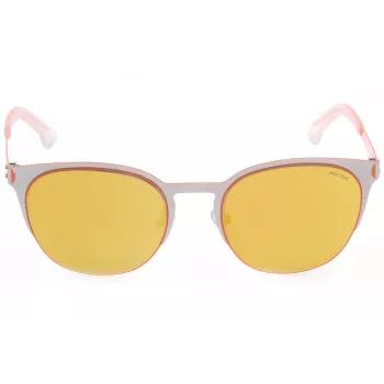 POLICE Unisex SPL341-S34G Sunglasses Havana 52/21/145 mm