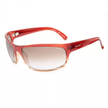 POLICE Unisex Sunglasses S1863M710ACN Havana/Brown Acetate Frame Brown Gradient Lens 71mm