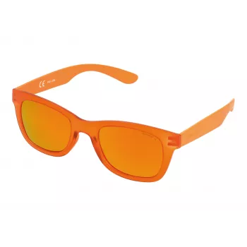 POLICE Unisex Sunglasses S194450B55R Blue Acetate Frame Grey Gradient Lens 50/22/140 mm