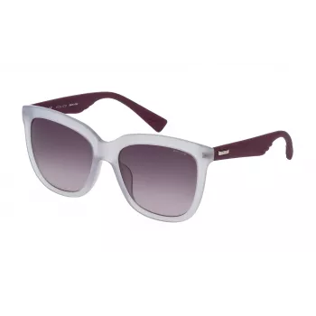 POLICE Women's Cat Eye Sunglasses SPL4105609PD Havana/Grey Gradient 56/18/140 mm
