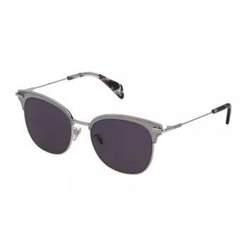 POLICE Women's Cat Eye Sunglasses SPL62253579B Havana Brown Gradient 53mm