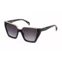 POLICE Women's Rectangular Acetate Sunglasses SPLL33E570869 with Grey UV400 Lenses