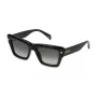 POLICE Women's SPLP48-520700 Rectangular Sunglasses, Havana Frame, Brown Lens, 52mm