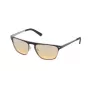 POLICE Women's Sunglasses S897856W01X Rectangular Black Frame Grey Lens 56/18/135 mm