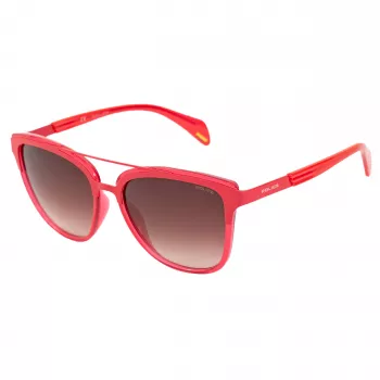 POLICE Women's Sunglasses SPL498550SG3 Havana Brown Gradient 55mm