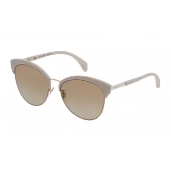 POLICE Women's Sunglasses SPL619568FFK Havana Brown Tortoise Acetate 56mm