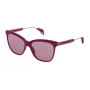Police Women's Sunglasses SPL62156Z05G Havana Butterfly 56mm
