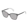 POLICE Women's Sunglasses SPL643567DXX - Geometric Acetate Frame with UV400 Protection