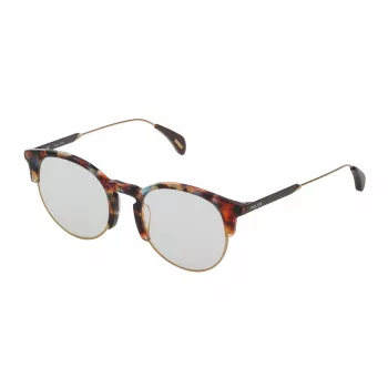 POLICE Women's Sunglasses SPL73851758R Havana Acetate Brown Gradient 51mm