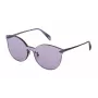 POLICE Women's Sunglasses SPL935990Q63 - Shiny Black Frame, Grey Gradient Lens, UV400 Protection