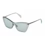 POLICE Women's Sunglasses SPL936990I95 Brown Havana Acetate Geometric Frame with Brown Gradient Lenses