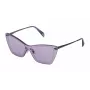POLICE Women's Sunglasses SPL936990Q63 - Shiny Black Frame, Brown Gradient Lens, 99/0/140 mm