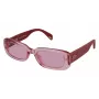 POLICE Women's Sunglasses SPLA17530776 Havana Acetate Brown Lens 53mm