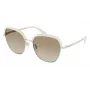 POLICE Women's Sunglasses SPLC24-56GL4X Havana Acetate Frame Brown Gradient Lens 56/17/135 mm