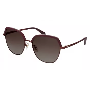 Police Women's Sunglasses SPLC2456GL3G Havana Acetate Brown Gradient 56/17/135 mm