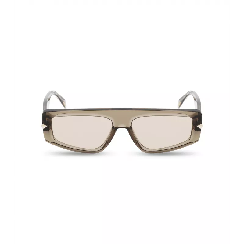 POLICE Women's Sunglasses SPLF33-57092T Havana Frame Gradient Brown Lens 57mm