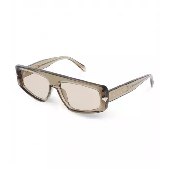 POLICE Women's Sunglasses SPLF33-57092T Havana Frame Gradient Brown Lens 57mm