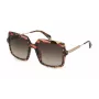 Police Women's Sunglasses SPLG20-5409YB Havana 54/20/135 mm