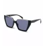 Police Women's Sunglasses SPLL33M570700 - Rectangular Acetate Frame with Grey Polycarbonate Lenses UV400