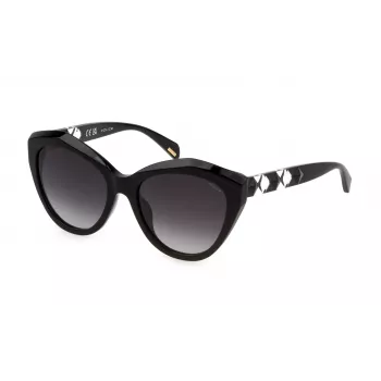 POLICE Women's Sunglasses SPLL35-550700 Havana Brown Gradient 55mm