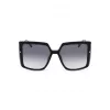 POLICE Women's Sunglasses SPLL96M560700 Cat-Eye Acetate Frame UV400 Grey Lenses 56mm
