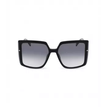 POLICE Women's Sunglasses SPLL96M560700 Cat-Eye Acetate Frame UV400 Grey Lenses 56mm