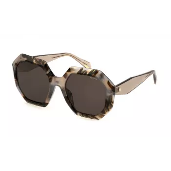 POLICE Women's Sunglasses SPLM10M540AM5 Havana Acetate Brown Gradient 54mm