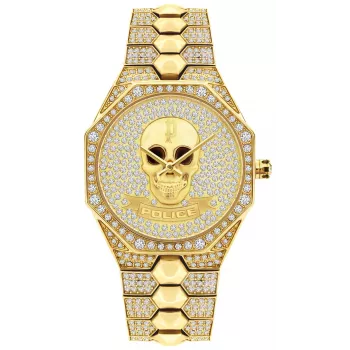 Police Women's Watch PL16027BSG22M 36mm Gold Stainless Steel