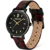 POLICE Women's Watch PL16033MSBG02 35mm Stainless Steel Gunmetal Quartz Analog