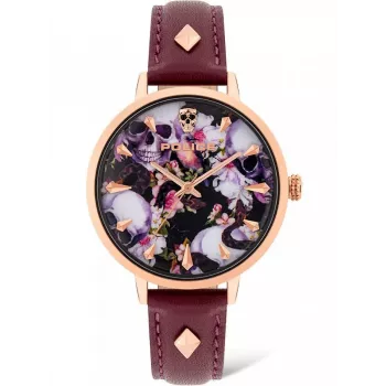 POLICE Women's Watch PL16034MSR02A 36mm Rose Gold Stainless Steel