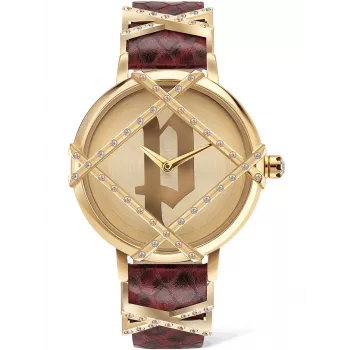 POLICE Women's Watch PL16068BSG-22 34mm Rose Gold Stainless Steel Quartz