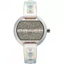 POLICE Women's Watch PL16070BS04PU 35mm Blue Dial Leather Strap