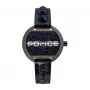 Police Women's Watch PL16070BSU03P 36mm Blue Dial Blue Leather Strap