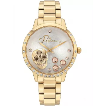 Police Women's Watch PL16071MSG22M 36mm Silver Stainless Steel