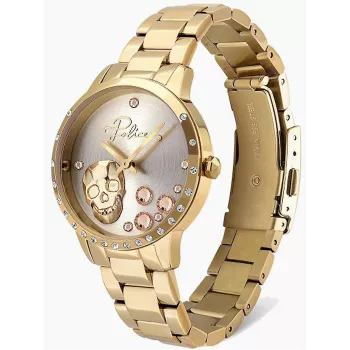 Police Women's Watch PL16071MSG22M 36mm Silver Stainless Steel