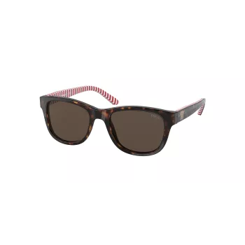 Polo Ralph Lauren PP9501-593673 Unisex Sunglasses Havana Brown 47mm