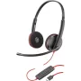 Poly Blackwire C3220 USB-C Single Headset - 3200 Series - On-Ear - Wired - USB-C - Noise Isolating (209749-22)