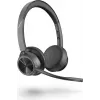 Poly Voyager 4320 UC Wireless Bluetooth Headset with BT700 USB-C Adapter, On-Ear, Dual-Mic Noise Cancelling, 24h Talk Time, Black