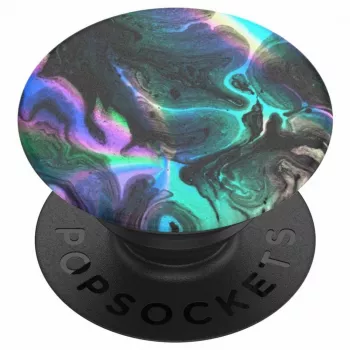 PopSockets Oil Agate Swappable PopGrip - Expandable Phone Grip and Stand