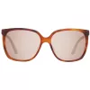 Porsche Design P8589-60E Women's Sunglasses - Gunmetal Grey, Square Frame, UV400 Protection