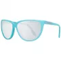 PORSCHE DESIGN Women's Sunglasses P8588-61B Rectangular Metal Frame Silver/Palladium Grey Lens 61/13/135 mm